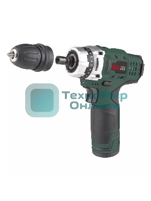 Дрель-шуруповерт Klpro KLNM1020, 10,8 В, 2 Ач, 30 Нм, бесщеточный