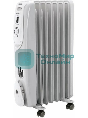 Масляный радиатор Vitek VT-1704 W белый