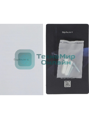 Маршрутизатор Ubiquiti ER-4-EU EdgeRouter 4 4 ядра (1 ГГц), 3х 1G RJ45, 1х SFP