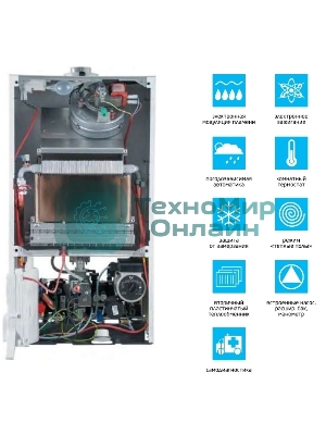 Котел газовый настенный компактный BAXI ECO-4S 24