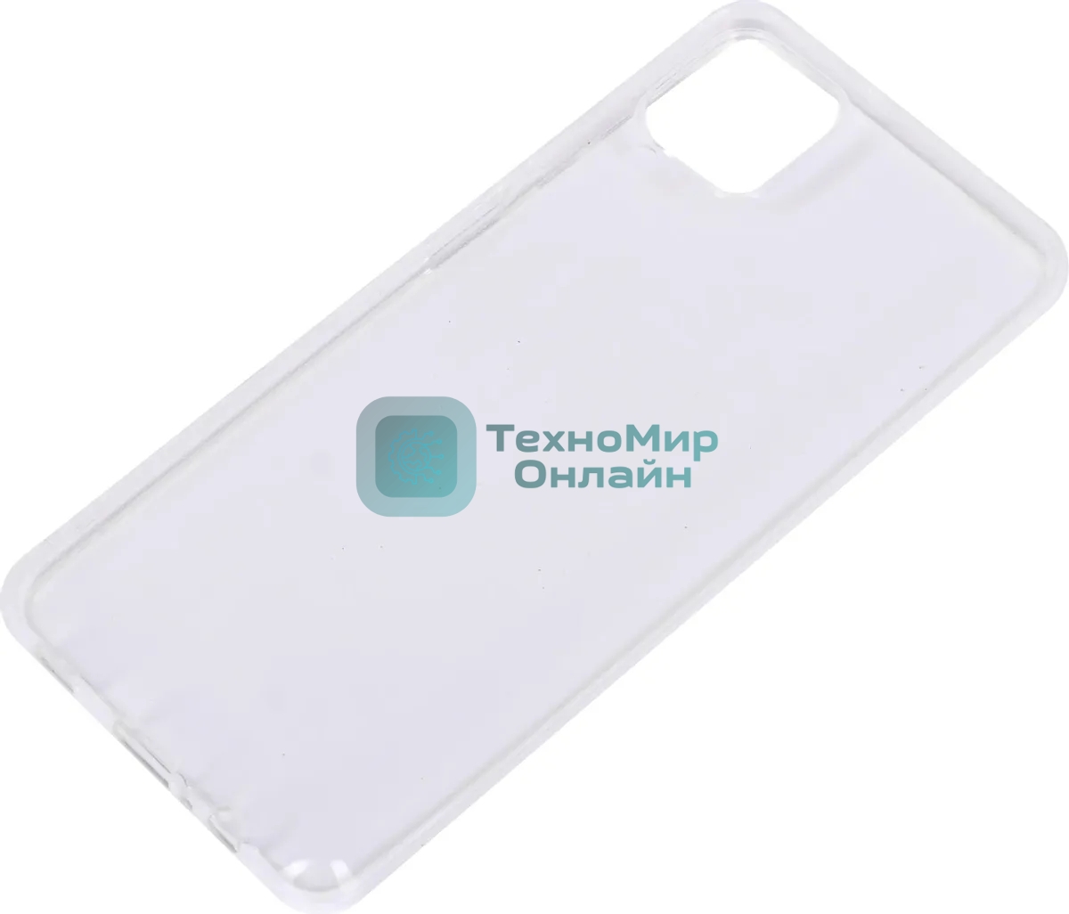 Чехол (клип-кейс) BoraSCO Silicone case для Samsung Galaxy A12/M12 прозрачный