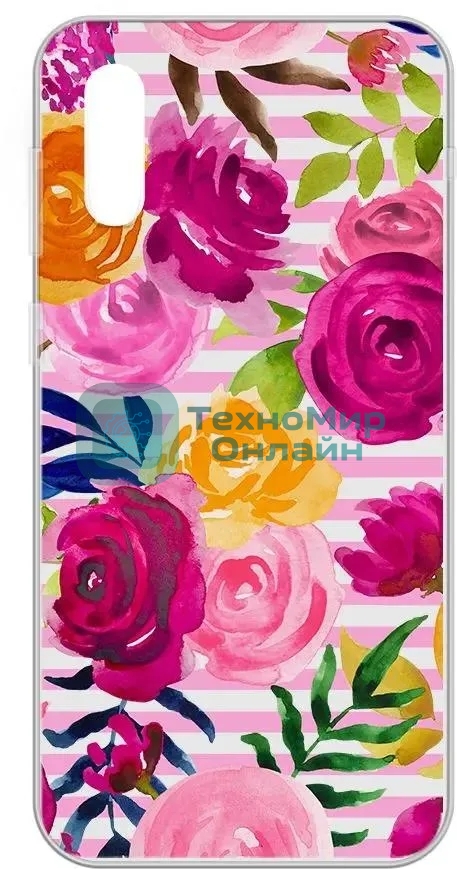 Чехол (клип-кейс) Gresso Air, для Samsung Galaxy A02, прозрачный/рисунок gr17aaae9162