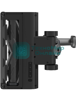 Пылесос вертикальный Hyundai HYV-S7970 серый/синий, питание от аккумулятора, 210 Вт, уборка сухая, пылесборник 0.47 л