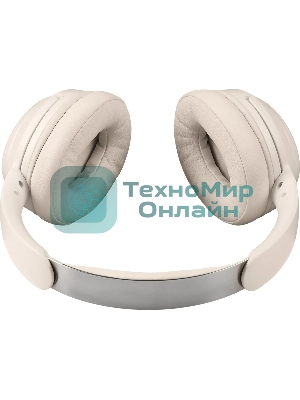 Беспроводные/проводные наушники Defender FreeMotion B475 ANC бежевый, накладные, Bluetooth + проводной, активное шумоподавление, складная конструкция, до 50 ч