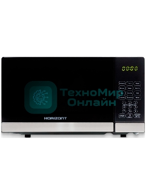 Микроволновая печь Horizont HSD202B черный, 20 л, 700 Вт, переключатели - сенсор