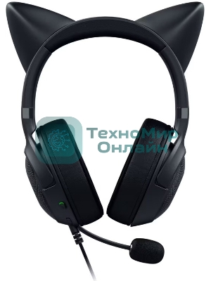 Гарнитура проводная Razer Kraken Kitty V2 - черный Headset черный