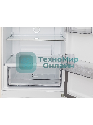 Холодильник Hotpoint HT 5200 C AB мраморный двухкамерный 240/83л морозилка снизу, No Frost