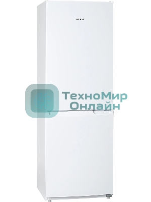 Холодильник Atlant ХМ-4712-100 белый двухкамерный 187/101л морозилка снизу