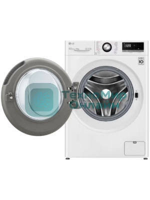 Стиральная машина LG F4Y6RYGYWV белая, загрузка фронтальная 10 кг, 1400 об/мин, класс A