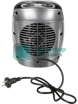 Тепловентилятор Centek CT-6020 серый, 750/1500 Вт, 15 м2, термостат