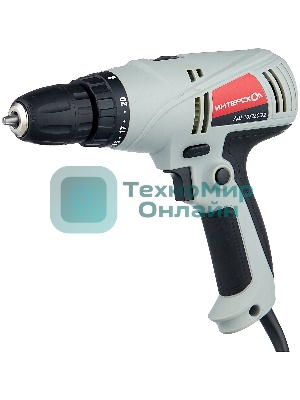 Дрель-шуруповерт ИНТЕРСКОЛ ДШ-10/260Э2, 260 Вт, 35 Нм, щеточный