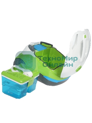 Пылесос Thomas Perfect Air Feel Fresh X3 белый/зеленый, 325/1700Вт, уборка сухая/влажная, пылесборник контейнер 2.6 л