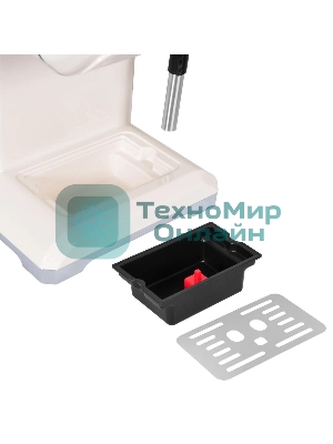 Кофеварка рожковая Hyundai HEM-5300 бежевый/серебристый, исп. кофе - молотый, 1.5 л, 850 Вт, 20 бар