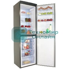 Холодильник DON R-296 G графит зеркальный двухкамерный 209/140л морозилка снизу