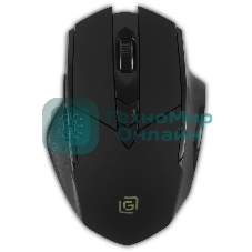 Мышь беспроводная Oklick 780GW черный, 3200 dpi, радиоканал, USB, кнопки - 6