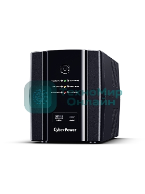Источник бесперебойного питания CyberPower UT2200EG ИБП Line-Interactive, Tower, 2200VA/1320W USB/RJ11/45/USB charger A/C (4 EURO) NEW, 12В/9 Ач х 1