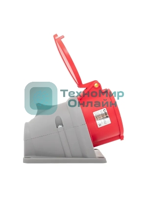 Розетка стационарная наружная EKF 125 ps-125-32-380-PRO PROxima 3Р+РЕ+N 32А 380В IP44