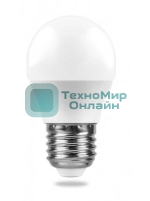 Лампа светодиодная SAFFIT SBG4511 (55141) 11Вт Е27 дневной матовый шар