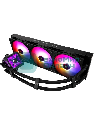 Система жидкостного охлаждения Thermalright Frozen Warframe PRO 360 ARGB Soc-AM5/AM4/1200/1700/1851 черный 4-pin 29.8dB Al LCD Ret (F-WFRAME-PRO-360-BL-ARGB)
