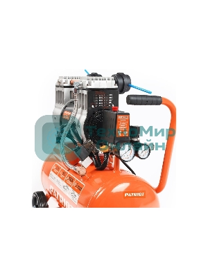 Компрессор поршневой безмасляный Patriot WO 24-220, 200 л/мин, 8 бар, 1250 Вт, 24 л, быстросъемный 1/4