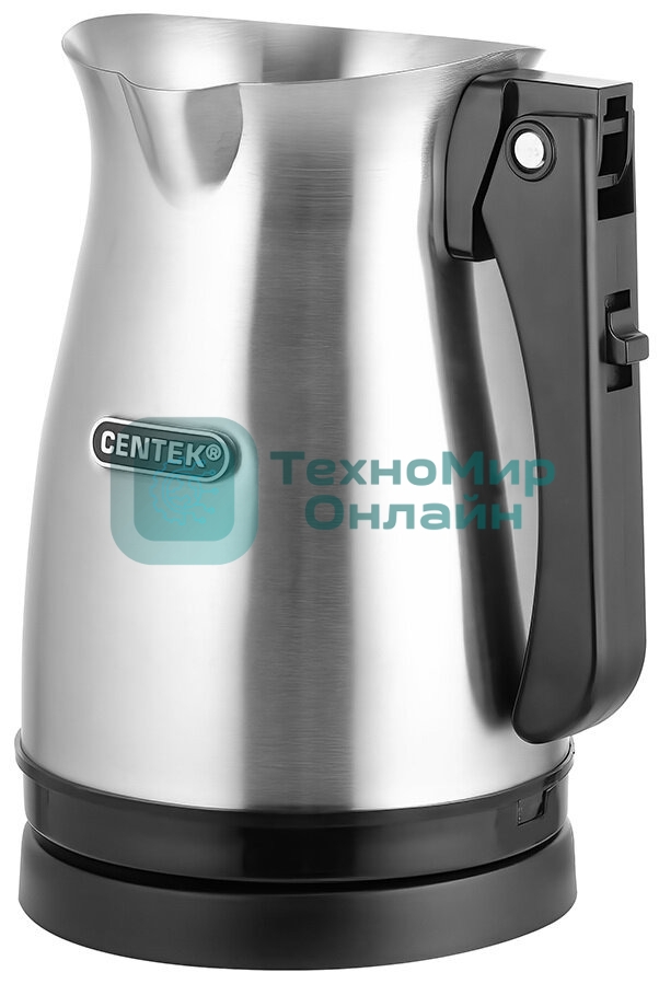 Электрическая турка Centek CT-1099 SS серебристый, исп. кофе - молотый, 0.5 л, 480 Вт