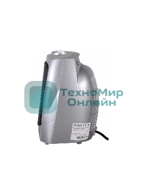 Тепловентилятор EUROLUX ТВК-EU-1, серый, 1800 Вт, 22 м2, термостат, 3 режима 67/2/6