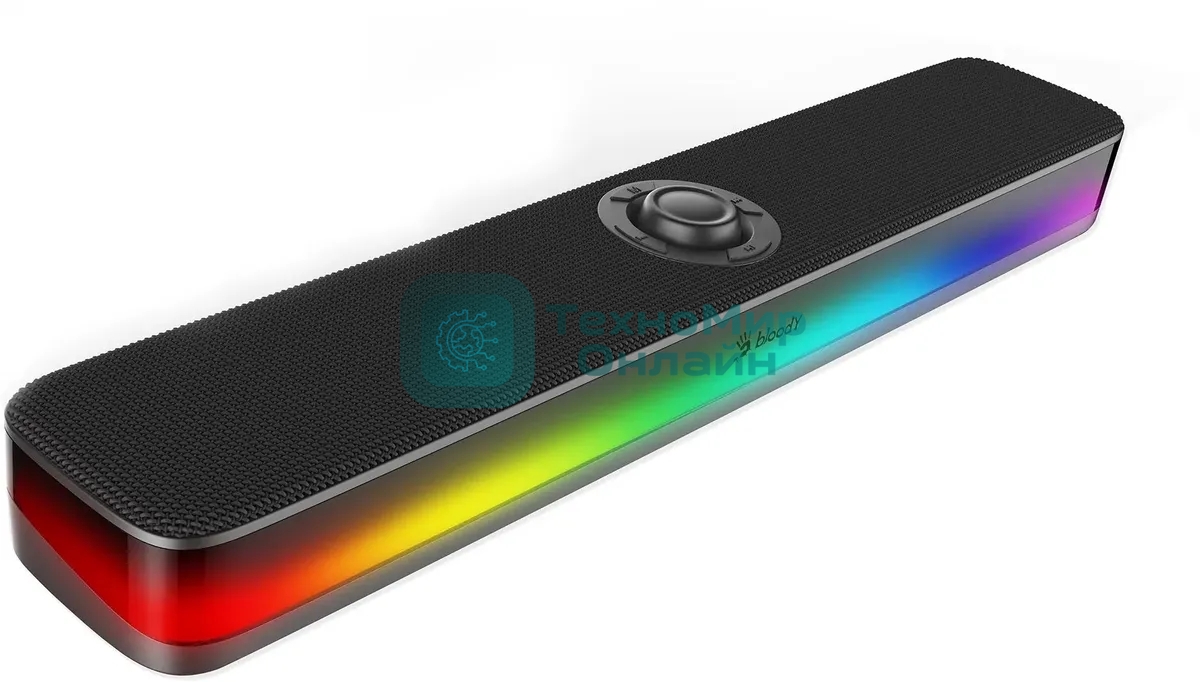 Колонки A4Tech Bloody S10 2.0 черный 10Вт BT беспроводные BT