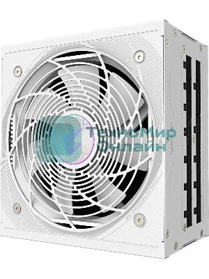 Блок питания Gigabyte ATX 850W GP-AE850PM PG5 ICE Gen.5 80 PLUS platinum (20+4pin) APFC 120мм fan 16xSATA Cab Manag RTL
