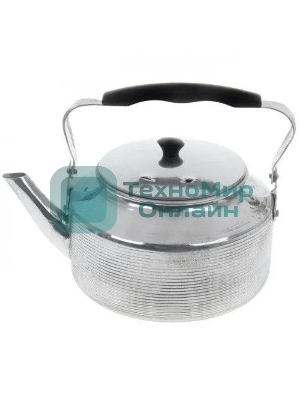 Чайник для плиты Москва 2 л, алюм. полиров. (в уп. 4 шт)