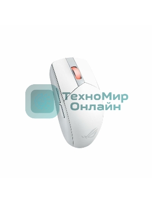 Мышь беспроводная ASUS ROG Strix Impact III белый, 36000 dpi, USB Type-A, радиоканал, Bluetooth, кнопки - 5