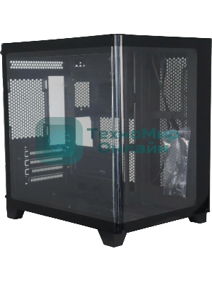 Компьютерный корпус Accord ACC-R7MB черный без БП mATX 2xUSB3.0 1xUSB3.1 audio