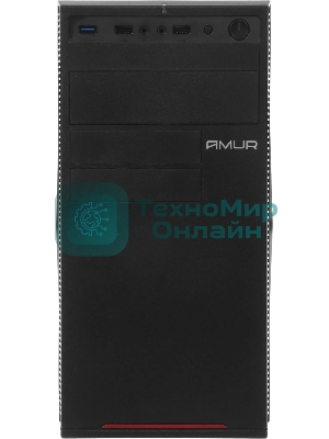Моноблок Amur Нарвал B7I21 MT i5 12400 (2.5) 16Gb SSD 512Gb UHDG 730 FreeDOS 2x2.5GbitEth 500W мышь клавиатура черный (RUS) (2149657)