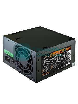 Блок питания Ginzzu SA400, 400Вт, 80мм, черный
