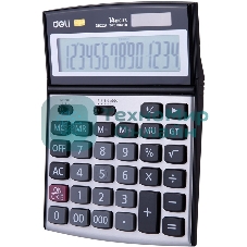 Калькулятор настольный Deli E39229 серебристый 14-разр.