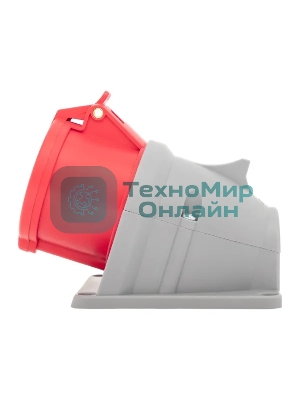 Розетка стационарная наружная EKF 125 ps-125-32-380-PRO PROxima 3Р+РЕ+N 32А 380В IP44