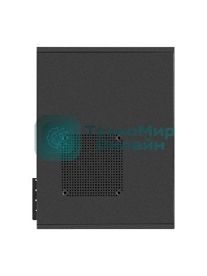Компьютерный корпус Minitower ExeGate BAA-308M-UNS400 (mATX, БП UNS400 с вент. 12см, 2*USB, HD Audio, черный)