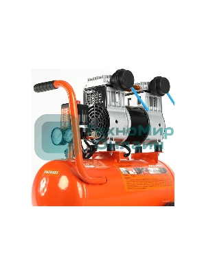 Компрессор поршневой безмасляный Patriot WO 24-220, 200 л/мин, 8 бар, 1250 Вт, 24 л, быстросъемный 1/4