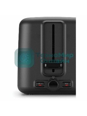 Тостер Bosch TAT3P423 черный, 970 Вт, 2 слота