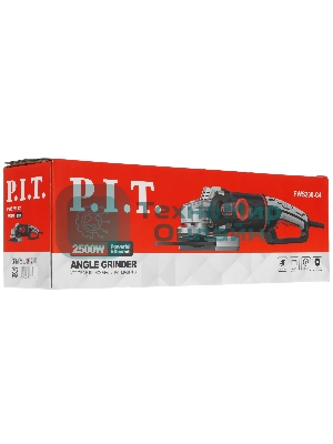 Угловая шлифовальная машина P.I.T. PWS230-C4 2500Вт 6500об/мин рез.шпин.:M14 d=230мм