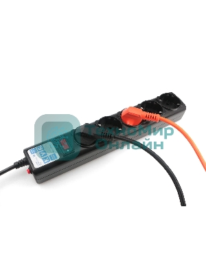 Сетевой фильтр Powercube SPG5-С2 1.9 м, 5 розеток, черный, коробка