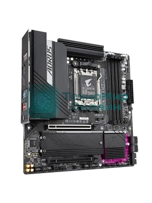 Материнская плата Gigabyte B650M AORUS ELITE, Socket AM5, AMD B650, 4xDDR5, 4xSATA, 2xM.2, 1xPCI-E 4.0 x16, 1xPCI-E 4.0 x4, 1xHDMI, 1xDP, 1x 2.5Gb LAN, 5xUSB-A 3.2 Gen 1, 2xUSB-A 3.2 Gen 2, 4xUSB-A 2.0, 1xUSB-C 3.2 Gen 2, 2x3.5 мм, 7.1, Micro-ATX