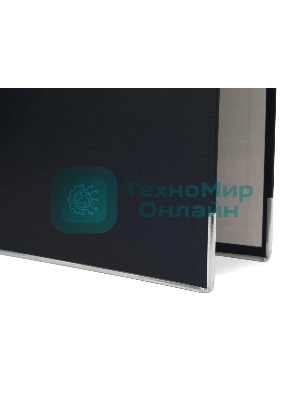 Папка-регистратор картонный с PVC покрытием Silwerhof 355020-01 50мм, без окантовки, карман на корешке, черный