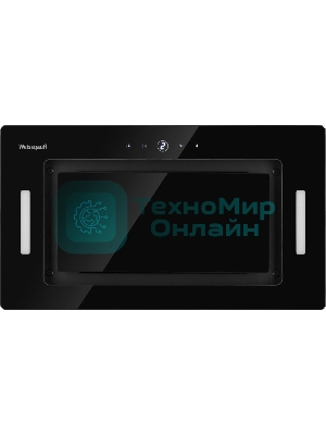 Встраиваемая вытяжка Weissgauff Aura 1350, управление сенсорное, черный