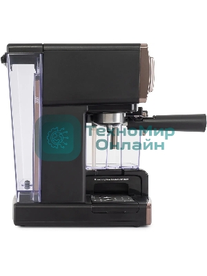 Кофеварка рожковая Vitek VT-1517 GD золотистый, исп. кофе - молотый, 1.65 л, 1238 Вт, 15 Бар