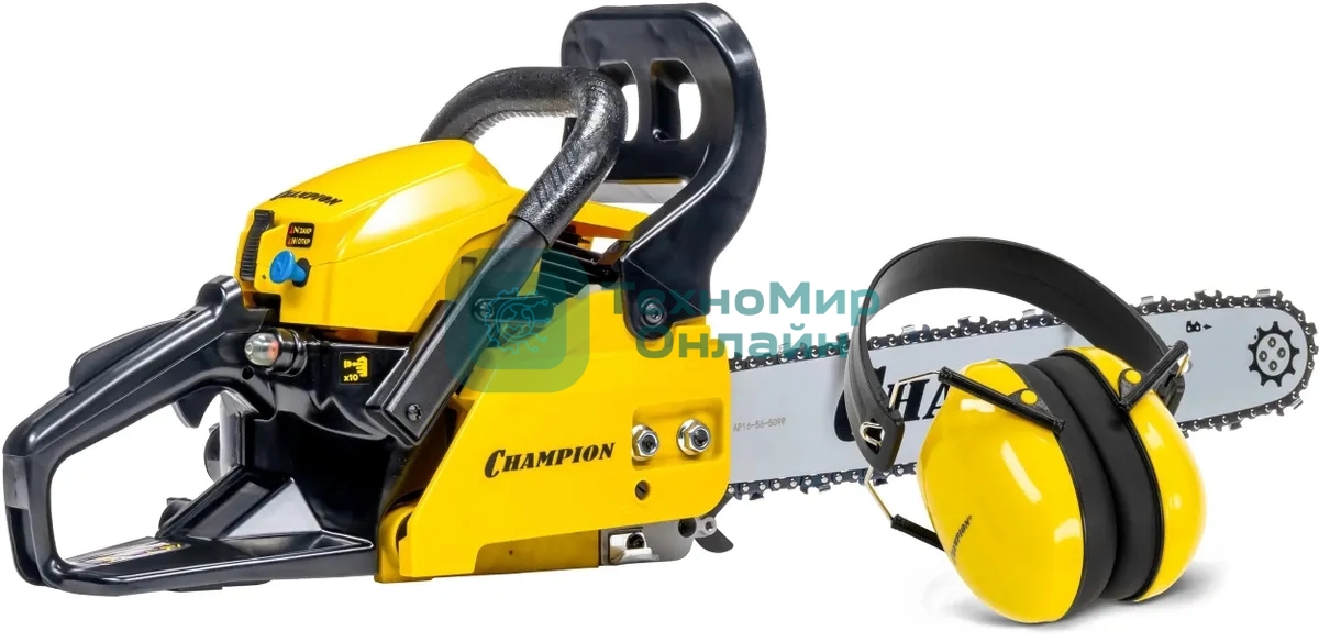 Цепная пила Champion PN241-16 1.8Вт 2.45л.с. дл.шины:16