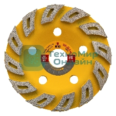 Чашка алмазная зачистная Denzel 125 мм Турбо 72970