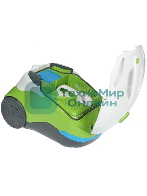 Пылесос Thomas Perfect Air Feel Fresh X3 белый/зеленый, 325/1700Вт, уборка сухая/влажная, пылесборник контейнер 2.6 л