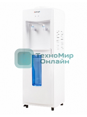 Кулер для воды Hotfrost V118R, верхняя загрузка, без нагрева, без охлаждения, белый
