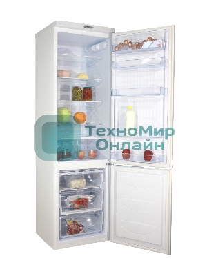 Холодильник DON R-295 B белый двухкамерный 259/101л морозилка снизу
