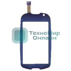 Сенсорное стекло (тачскрин) для Samsung S7550 Blue Earth синее